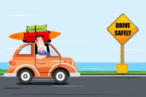 auto in viaggio